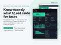 HustleLedger Beauty Pro Tax & Profit Tracker 2026 cover: what % of every service and tip to set aside for taxes